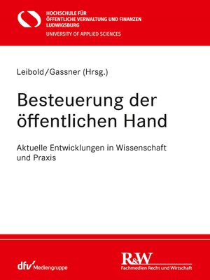 cover image of Besteuerung der öffentlichen Hand